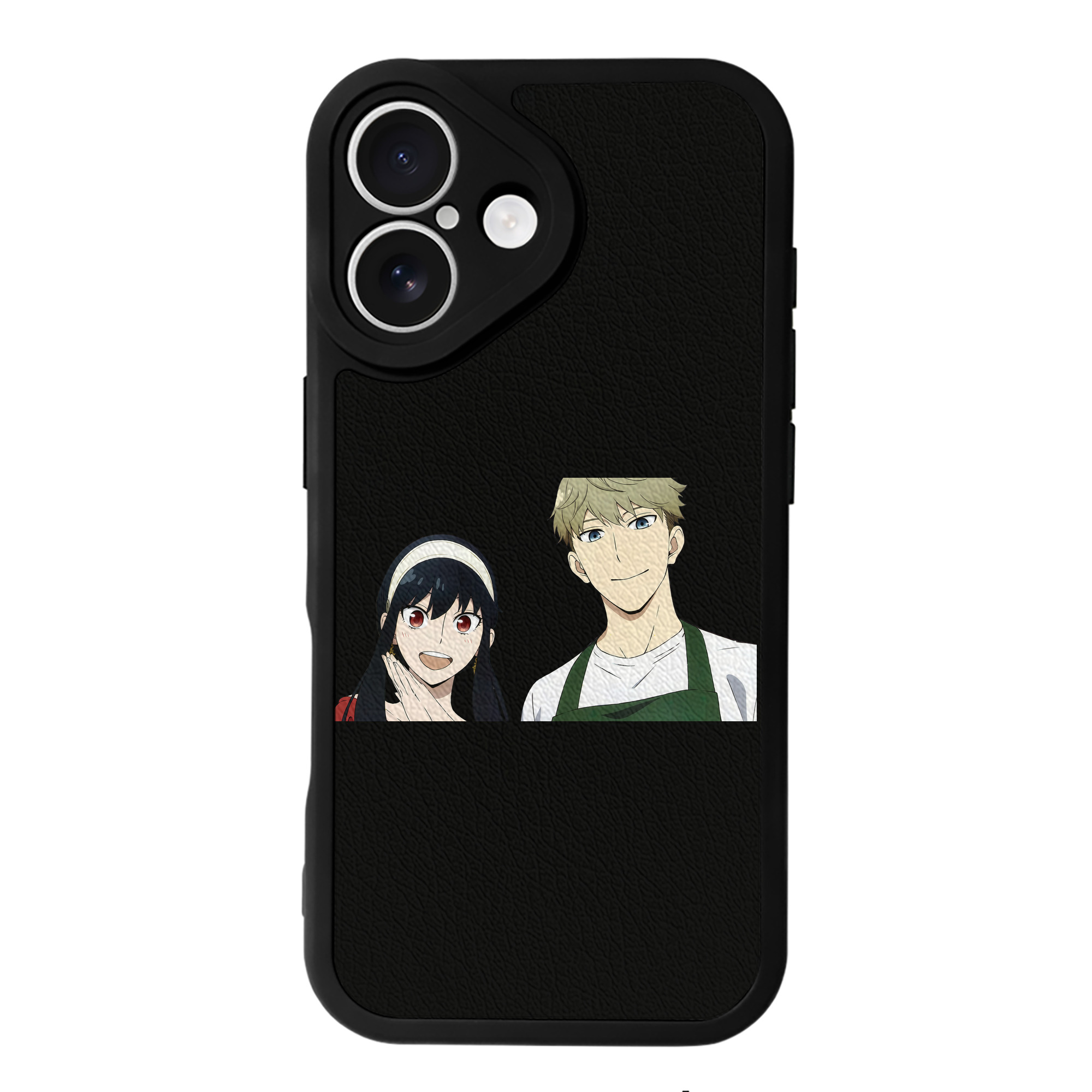 （画像用） SPY×FAMILY间谍家家酒 【iPhone 16シリーズ対応】シリコンスマホケース（レザー調） 材質：シリコン
